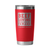 Yeti Tumbler Red