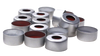 2mL Crimp-Top Vial Caps with PTFE/silicone septa