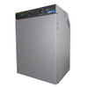 Shel-Lab refrigerated incubator with grey metal body, front door, and a digital control panel on top.
