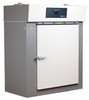 Sheldon Manufacturing high-performance lab oven with gray body, white door, and digital controller panel on top.