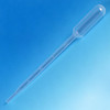 Transfer Pipet, 5.0mL, Large Bulb, Graduated to 1mL, 145mm, STERILE, Cellophane Wrap, 20/Bag, 20 Bags/Unit