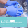 Biodegradable nitrile gloves Biodegradable nitrile gloves