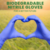 Biodegradable nitrile gloves Biodegradable nitrile gloves