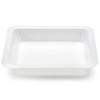 Weigh Boat, Square with Square Bottom, Antistatic, PS, White, 250mL, 500/cs