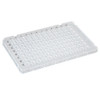 0.1mL 96-Well PCR Plate, Low Profile, FAST, Half Skirt, Ridged Rim, Clear, 10/pk