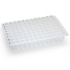 0.2mL 96-Well PCR Plate, No Skirt, Cuttable Flat Top, Clear, 10/pk
