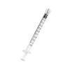 4E's Scientific Syringe, STERILE, Individually Wrapped, 1mL, LL (Luer Lock), without needle, 1800pcs/case