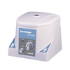 Labnet Spectrafuge 16M microcentrifuge in standard gray with time and speed control knobs.
