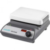 Labnet AccuPlate digital hot plate with a white ceramic top and angled grey control panel showing a red 550 display.