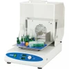 Labnet 222DS benchtop shaking incubator with open clear lid, digital control panel, and loaded platform.