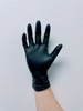 NestShield® Extra Thick Nitrile Examination Gloves, Black, 6 mil, powder free, small (S), 100/pk, 1000/cs