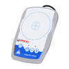 Gray and white Four E's mini magnetic stirrer viewed from an angled top-down perspective.