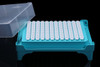 PCR Tube Rack, 96 well (8*12), individual cap, 5/pk, 25/cs PCR Tube Rack, 96 well (8*12), individual cap, 5/pk, 25/cs