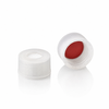 VialMAX™ PRESTIGE™ Screw-caps for 2mL Autosampler Vials, NATURAL/CLEAR, Case of 1000 (10 packs of 100)