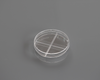 100 x 15 mm Non-treated Petri Dish, X-Plate (4-section), stackable, sterile, 20/pk, 500/cs