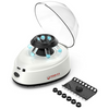Mini Centrifuge, Fixed Speed 5,400rpm, Includes 2 rotors; 1.5/2ml x 6 and PCR 8 x 2