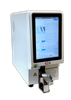 White 4E's UV tissue cassette printer with a 10-inch touch screen and output tray.
