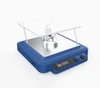 Blue and silver 4E's Digital 3D Rocker with a clear platform and digital display.