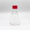500mL Erlenmeyer Flask, Vent Cap, Flat Bottom, PETG, Sterile, 12 per case