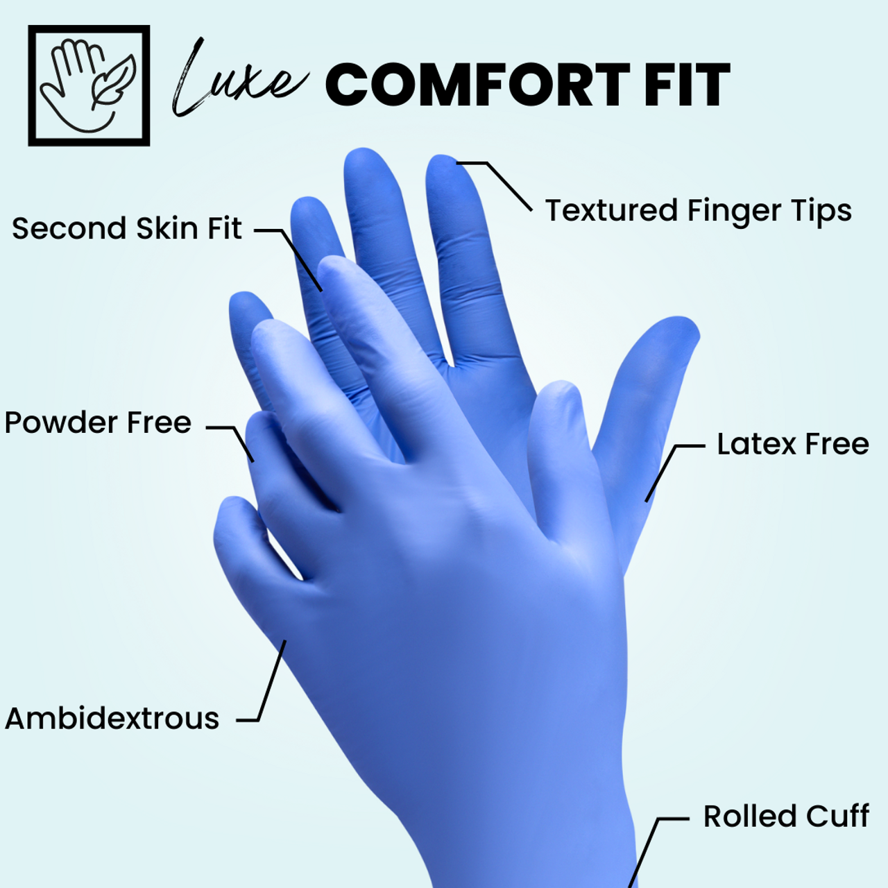 Biodegradable nitrile gloves Biodegradable nitrile gloves