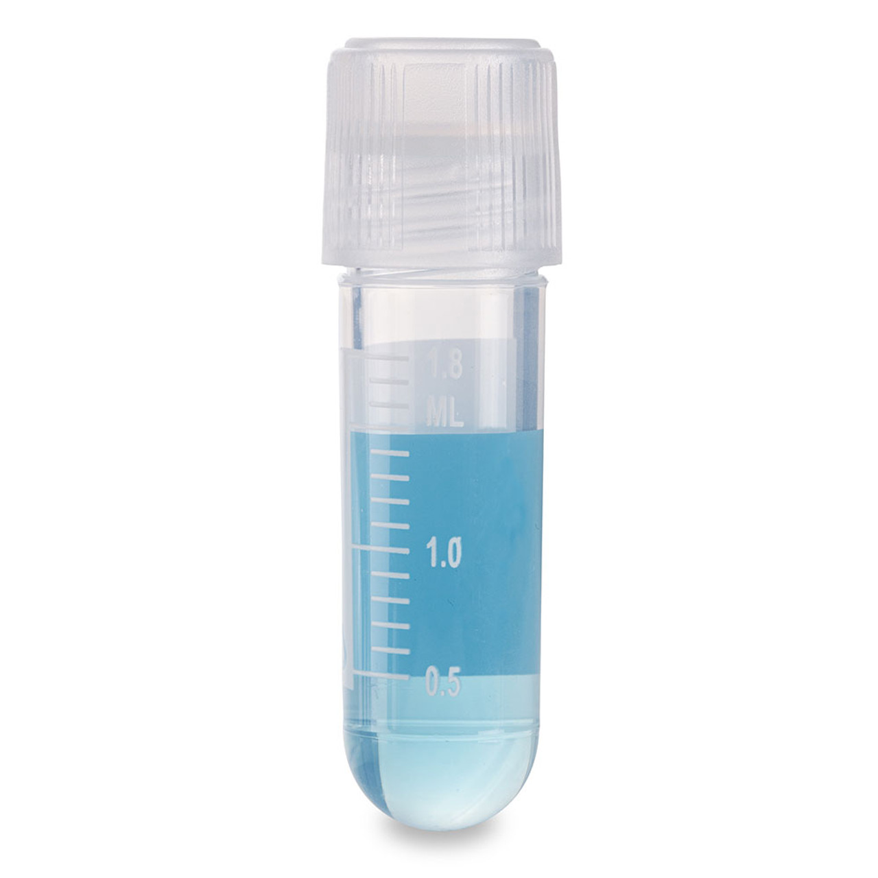 Cryogenic Vials, 2.0ml, Sterile, External Threads, Attached Screwcap with O-ring seal, RB, PG, WS, 500/pk Cryogenic Vials, 2.0ml, Sterile, External Threads, Attached Screwcap with O-ring seal, RB, PG, WS, 500/pk