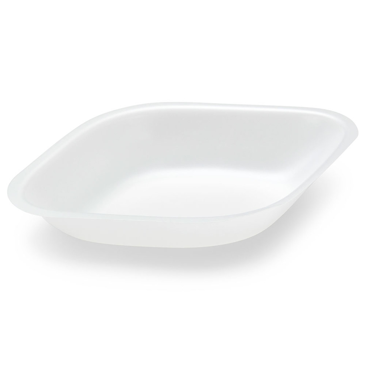 Weigh Boat, Diamond Shaped, Antistatic, PS, White, 30mL, 250/cs
