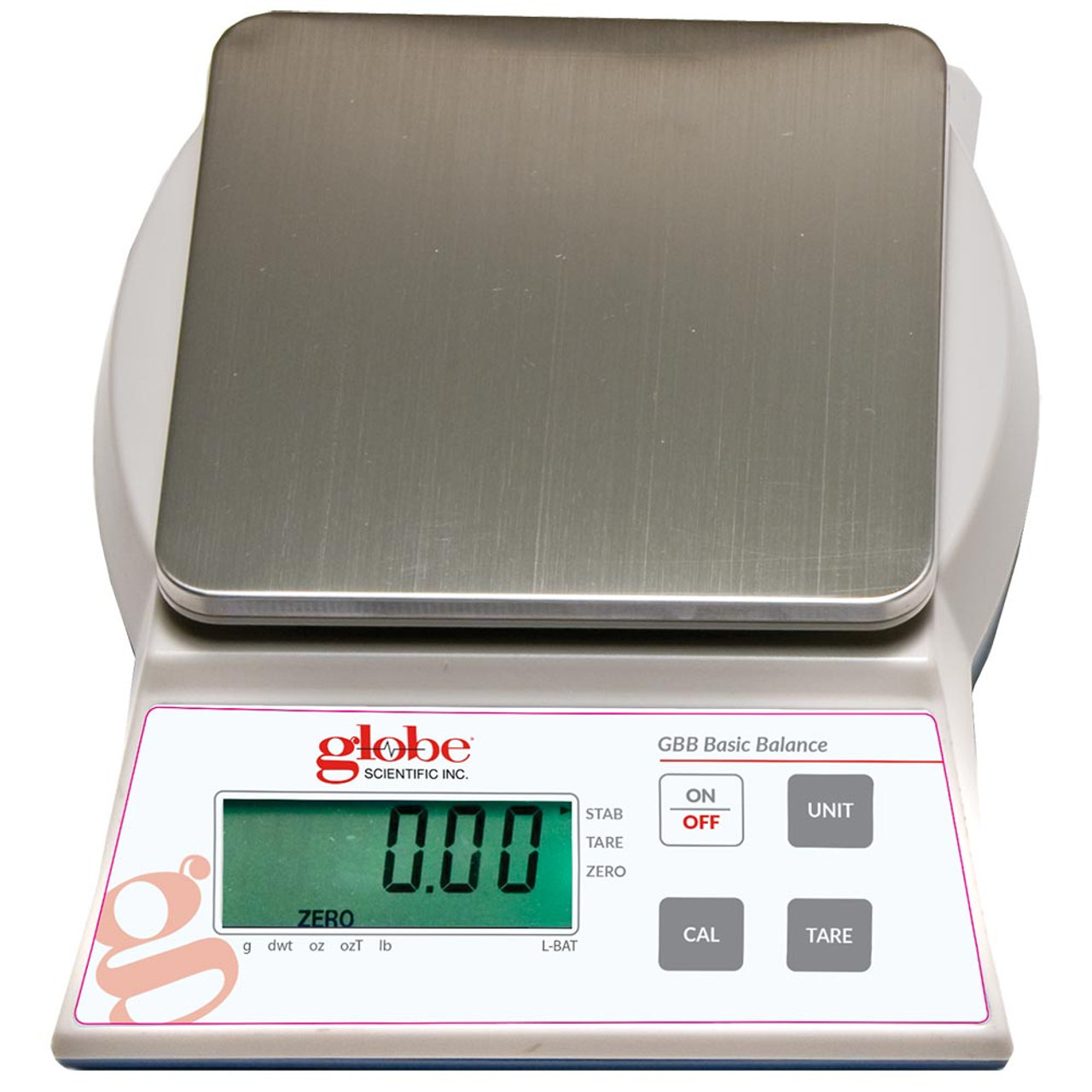 Balance, Toploading, Basic, Portable, 500g X 0.01g, External Calibration, 100-240V, 50-60Hz, External Batteries, Includes ISO/IEC 17025:2017 Caibration Certificate