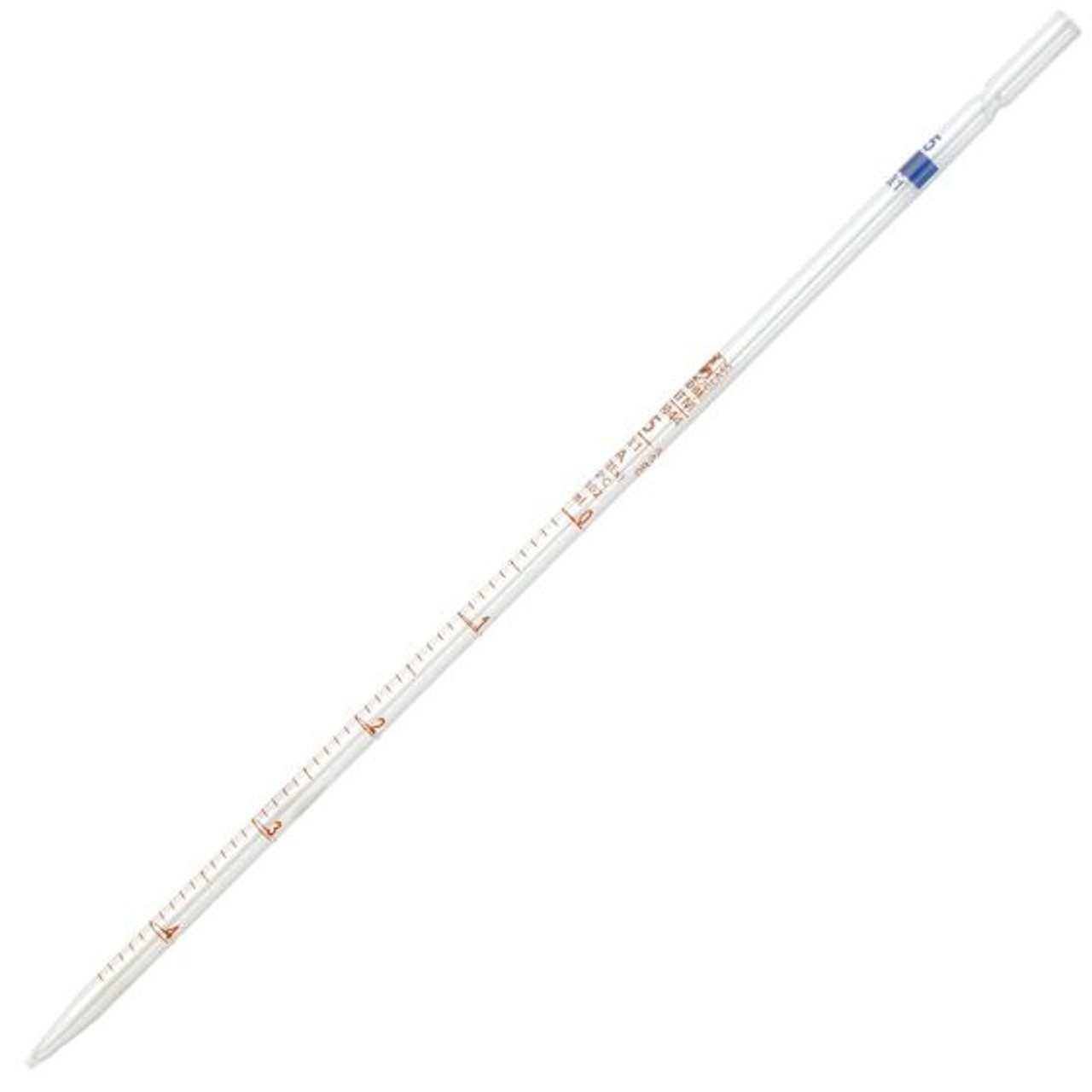 5mL Serological Pipette, Globe Glass, Reusable, Class A, 0.1 Graduations, Blue Band, 12/cs 5mL Serological Pipette, Globe Glass, Reusable, Class A, 0.1 Graduations, Blue Band, 12/cs