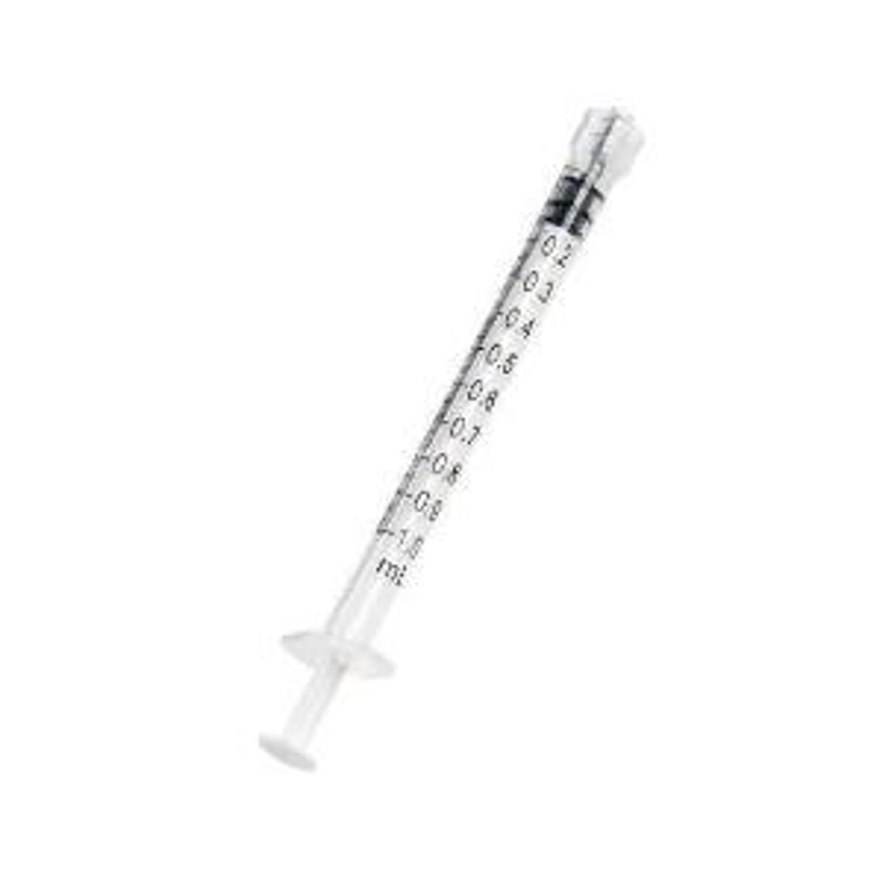 4E's Scientific Syringe, STERILE, Individually Wrapped, 1mL, LL (Luer Lock), without needle, 1800pcs/case