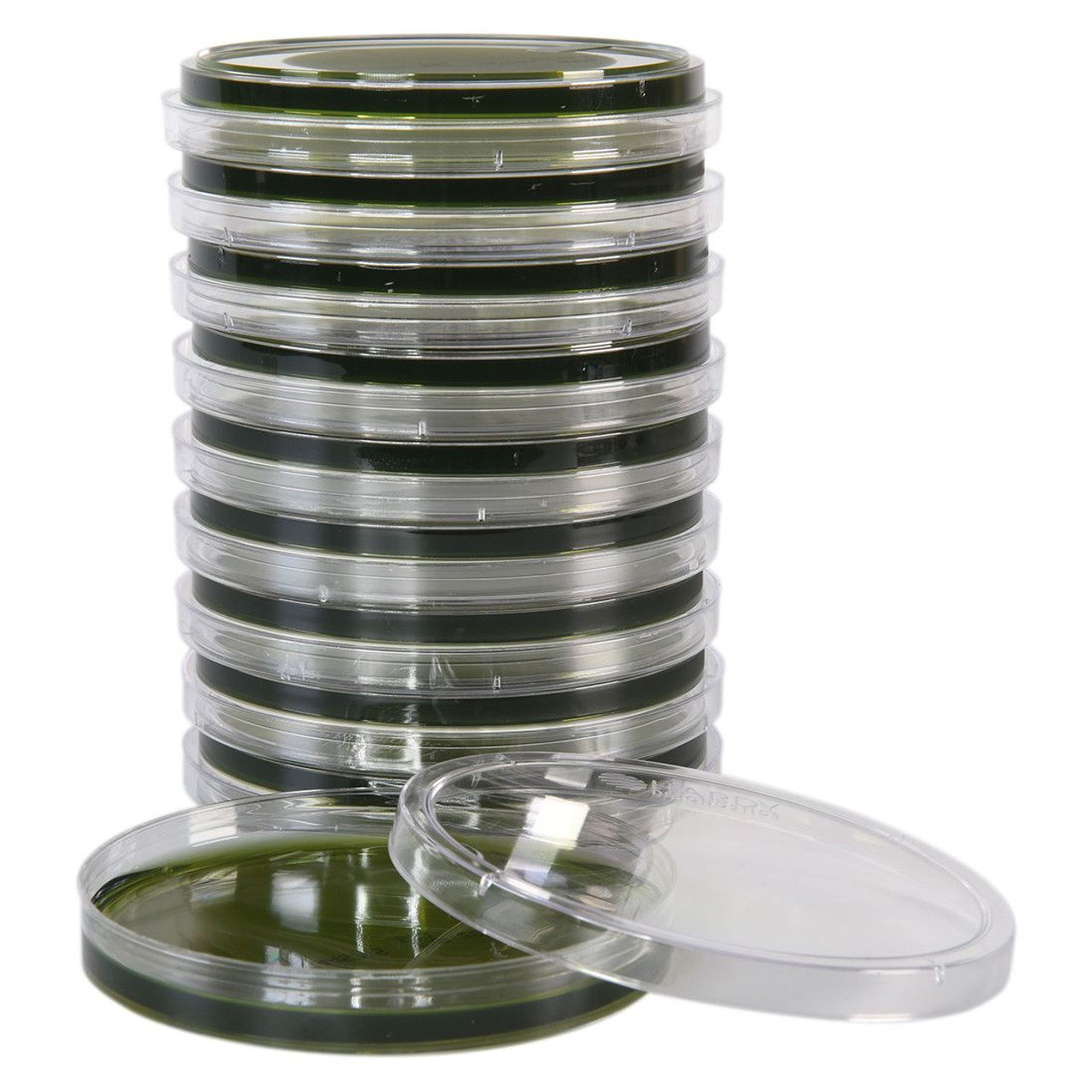 Hardy Diagnostics HE (Hektoen Enteric) Agar, for pathogenic Gram negative bacteria, 100mm plate, 10/pk Hardy Diagnostics HE (Hektoen Enteric) Agar, for pathogenic Gram negative bacteria, 100mm plate, 10/pk