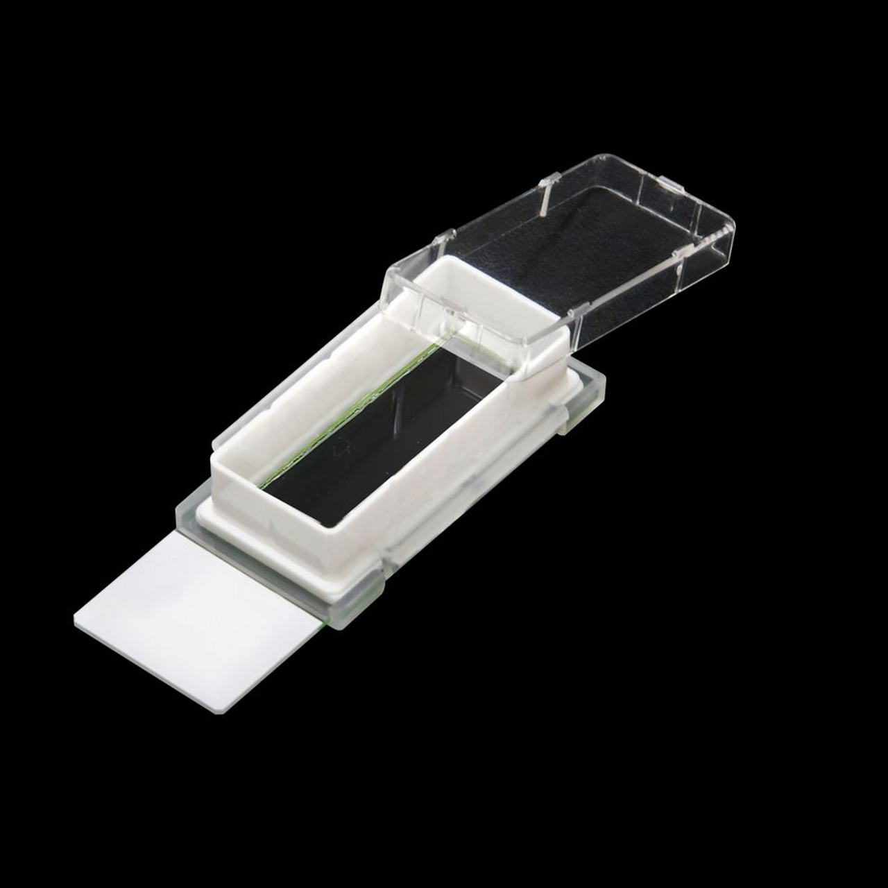 Nest Cell Culture Chamber Slides, 1 well w/glass slide, White, 9.40 cm2, 2.5-5.5ml, 6/pk, 12/cs Nest Cell Culture Chamber Slides, 1 well w/glass slide, White, 9.40 cm2, 2.5-5.5ml, 6/pk, 12/cs