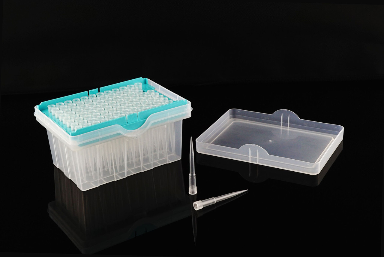 200ul Robotic Filter Tips for Tecan, Clear, Sterile, Boxed,   96/rack, 10 racks/pk, 50 racks/cs