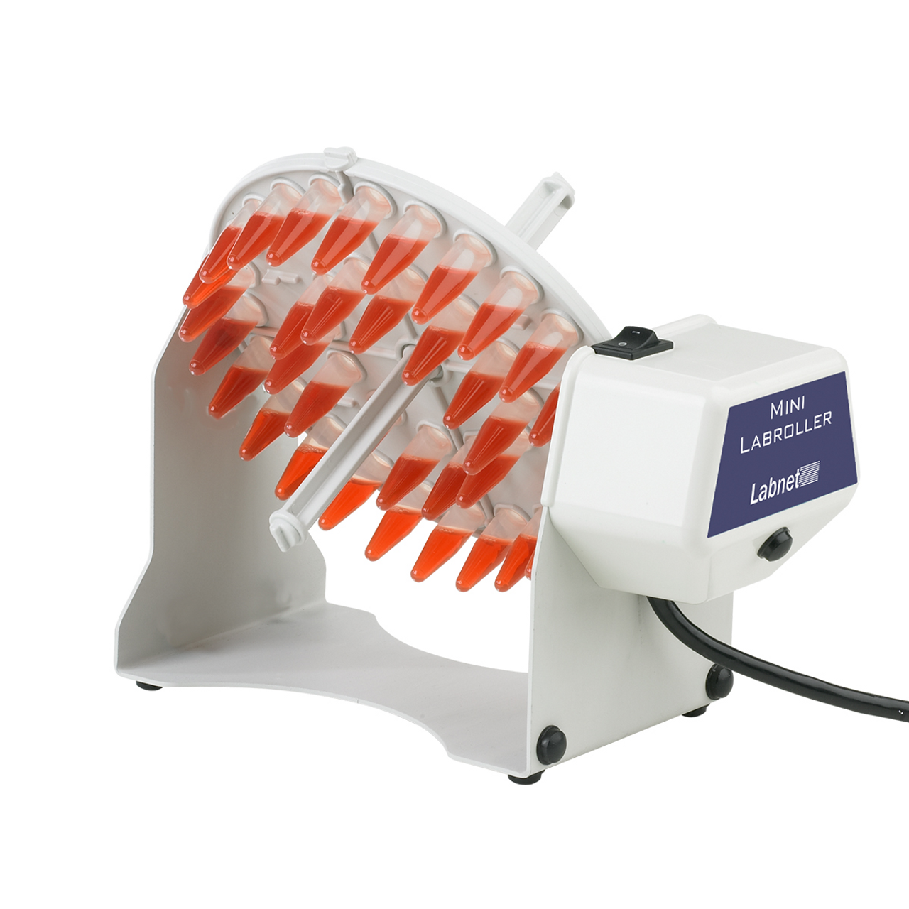 Labnet Mini Labroller Rotator with rotisserie for 36 x 1.5/2.0 mL tubes, 120V