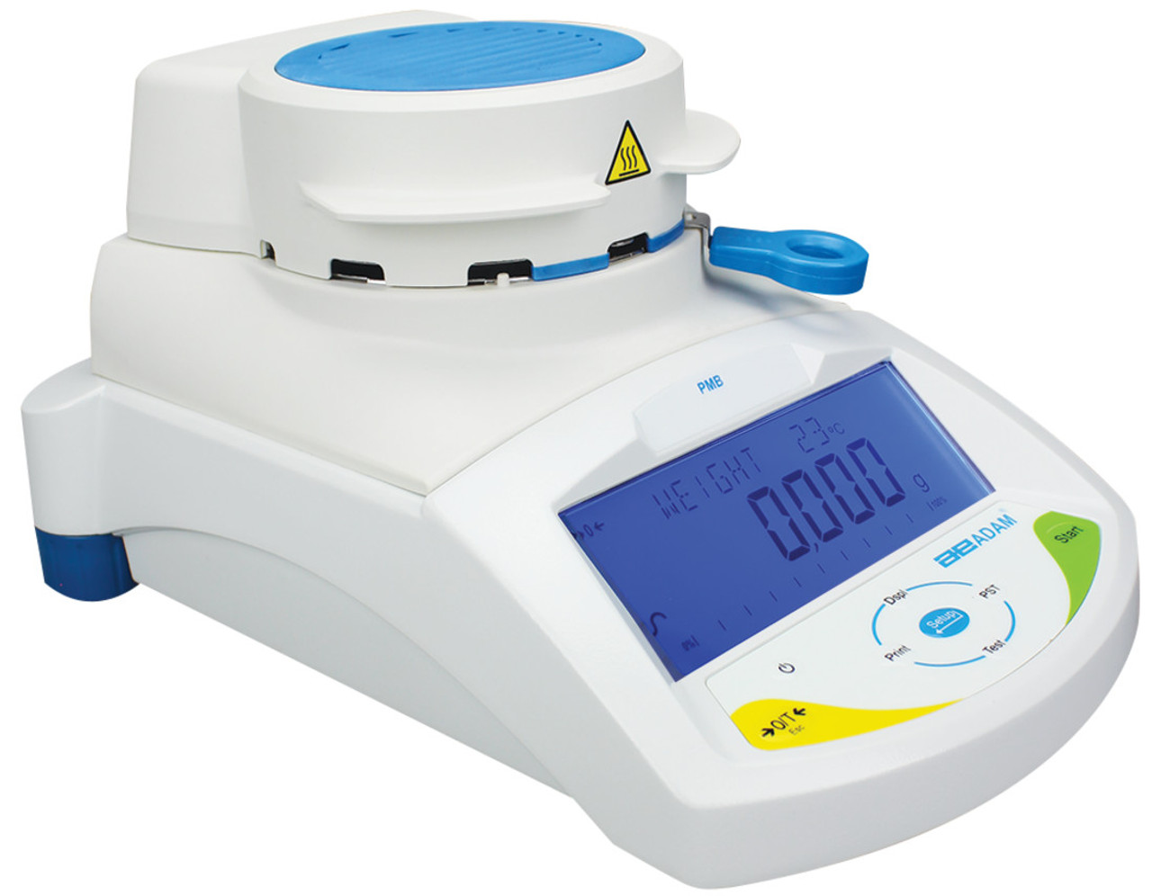 Adam Equipment PMB 53-115V - PMB Moisture Analyzer -  Capacity: 50g, Readability: 0.001g / 0.01%