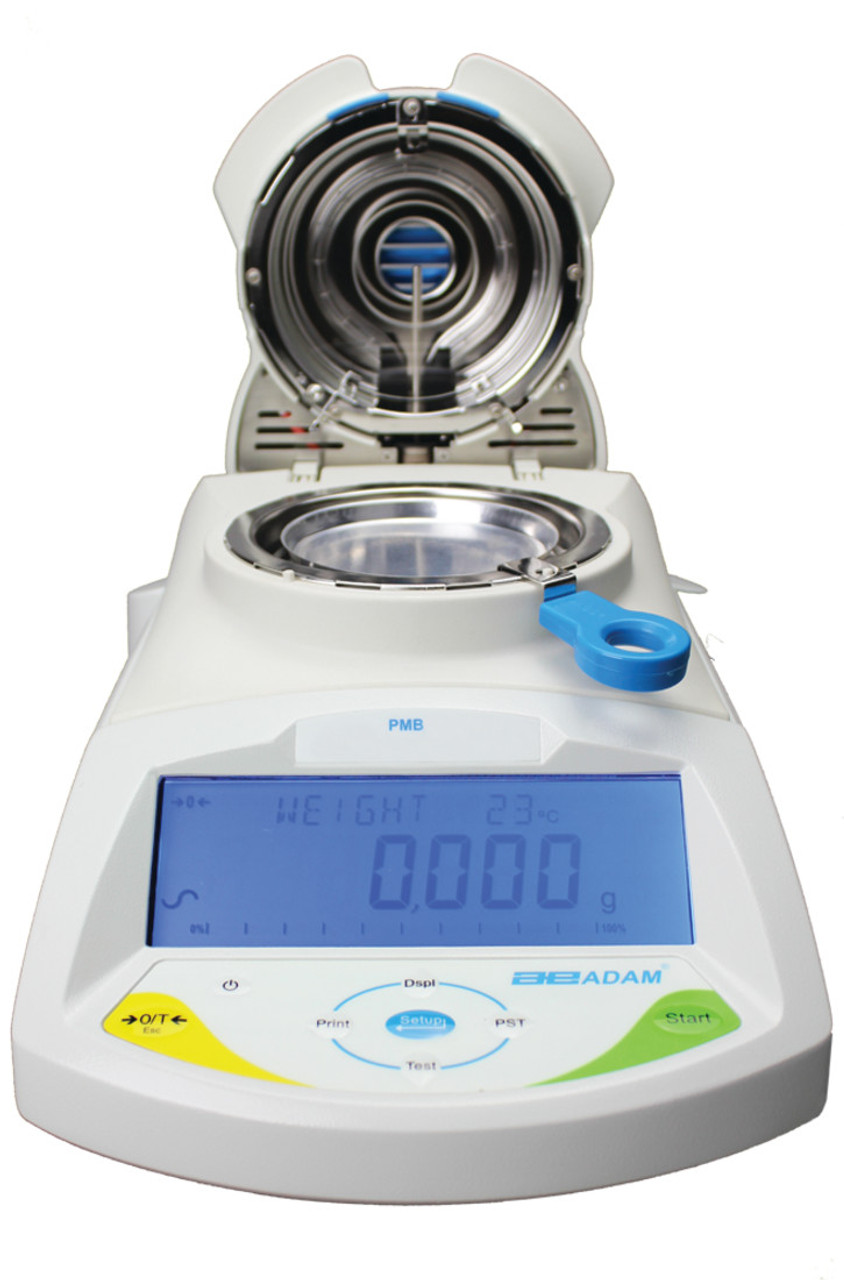 Adam Equipment PMB 53 - PMB Moisture Analyzer -  Capacity: 50g, Readability: 0.001g / 0.01%