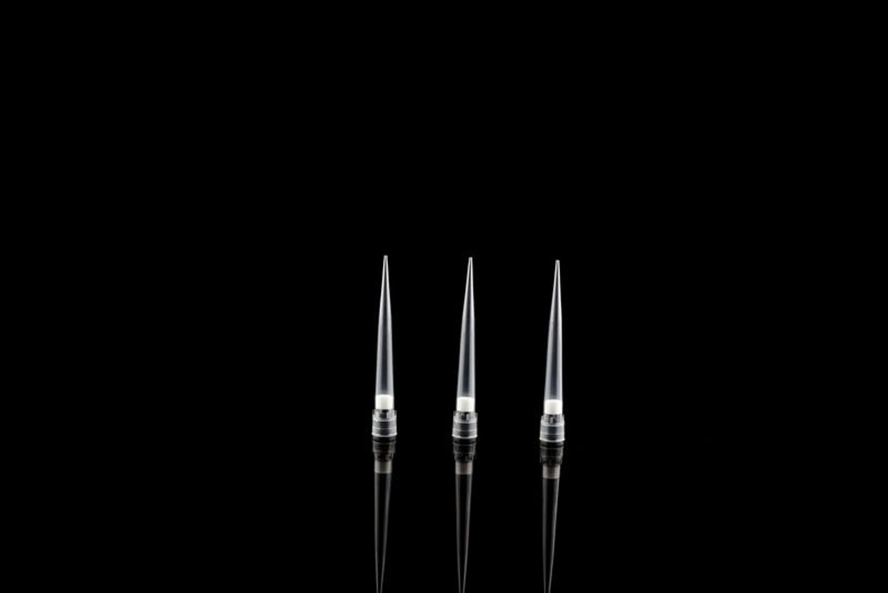 300ul Robotic Filter Tips for Hamilton, Clear, Sterile, With barcode, 96/pk, 2304/cs