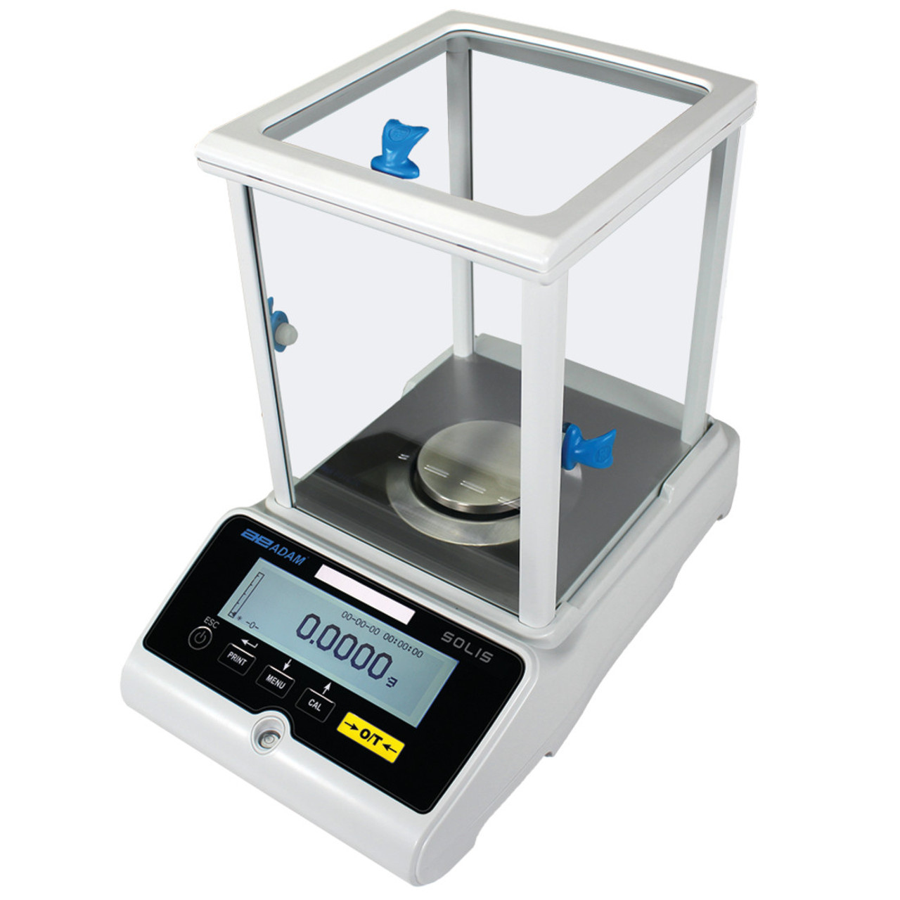 Adam Equipment SAB 124i - Solis Analytical and Semi-Micro Balances -  Capacity: 120g, Readability: 0.0001g