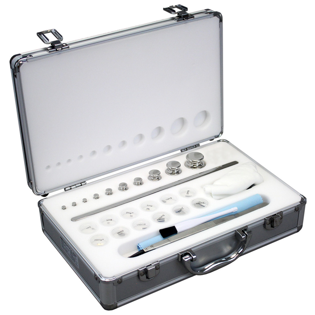 Adam Equipment E2 1mg - 200g - OIML Weight Sets -  Capacity: 1mg-200g, Readability: