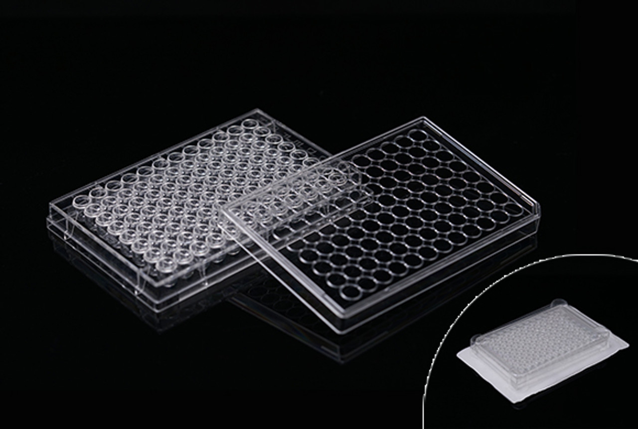 96 Well Cell Culture Plate, U-bottom, TC, sterile 1/pk, 100/cs