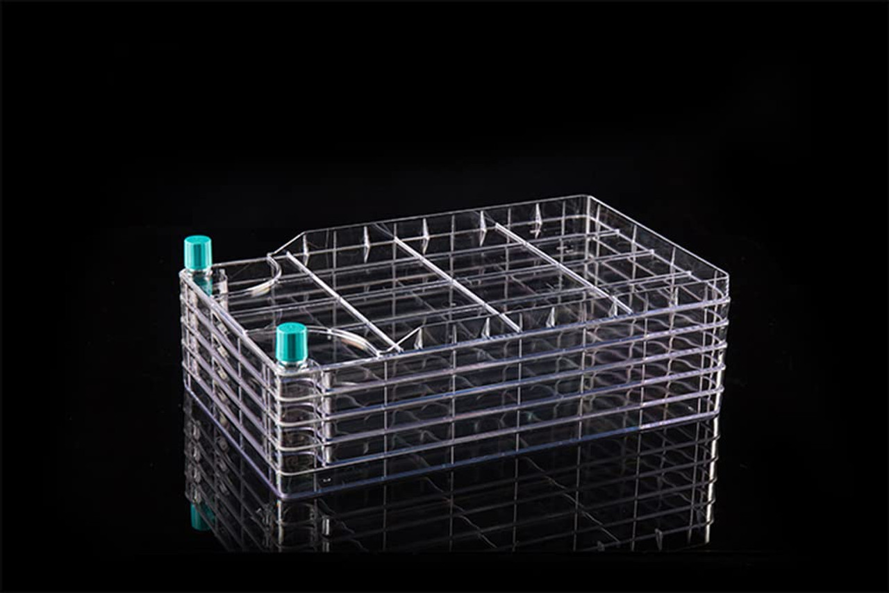 Nest BioFactory 5 Chamber; 2 Narrow Plug Seal Caps; Total culture area: 3175cm2; TC; sterile, 1/pk, 4/cs (with 8 sterile narrow vent caps included separately)