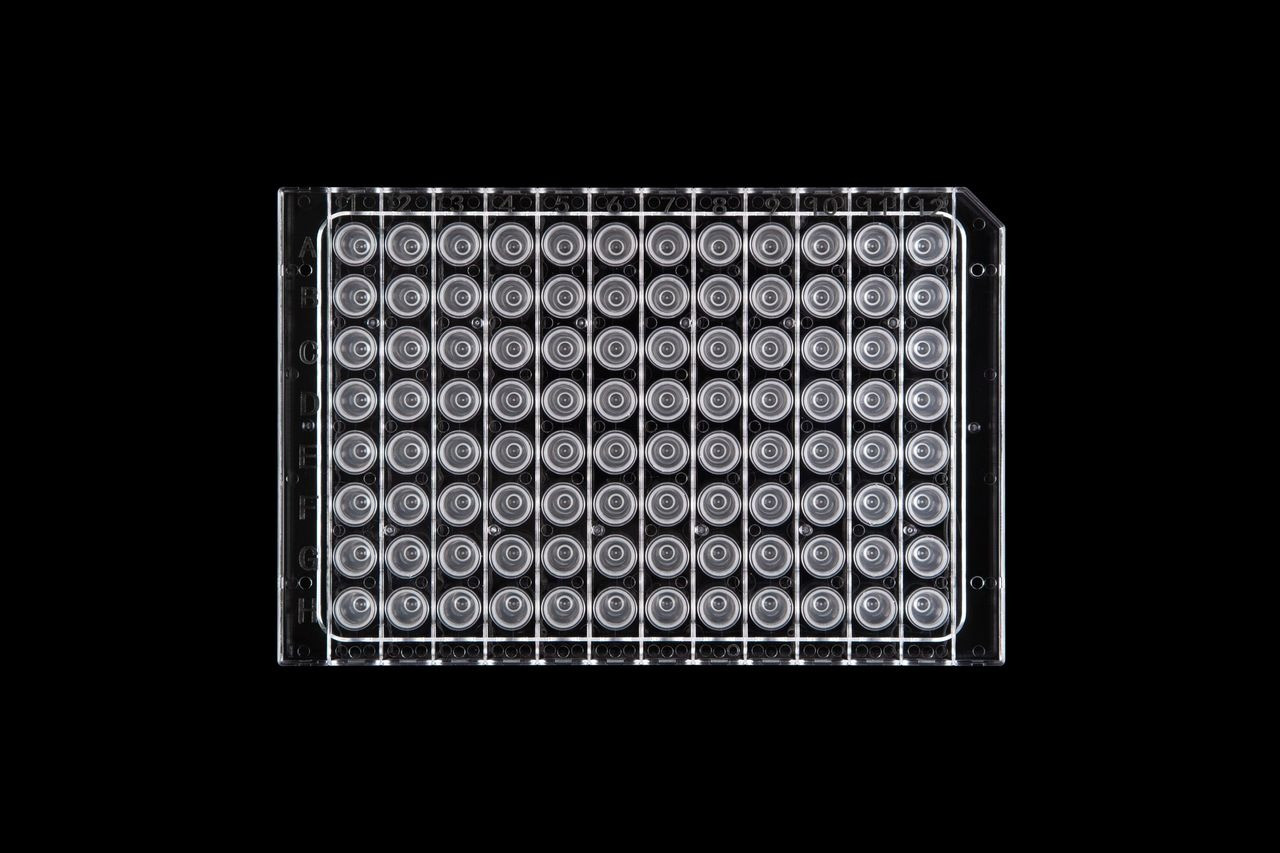 0.2ml 96 well Robotic PCR plate, Half-skirted, Detachable, Clear Frame, Clear Wells, for ABI, 10/pk, 50/cs 0.2ml 96 well Robotic PCR plate, Half-skirted, Detachable, Clear Frame, Clear Wells, for ABI, 10/pk, 50/cs