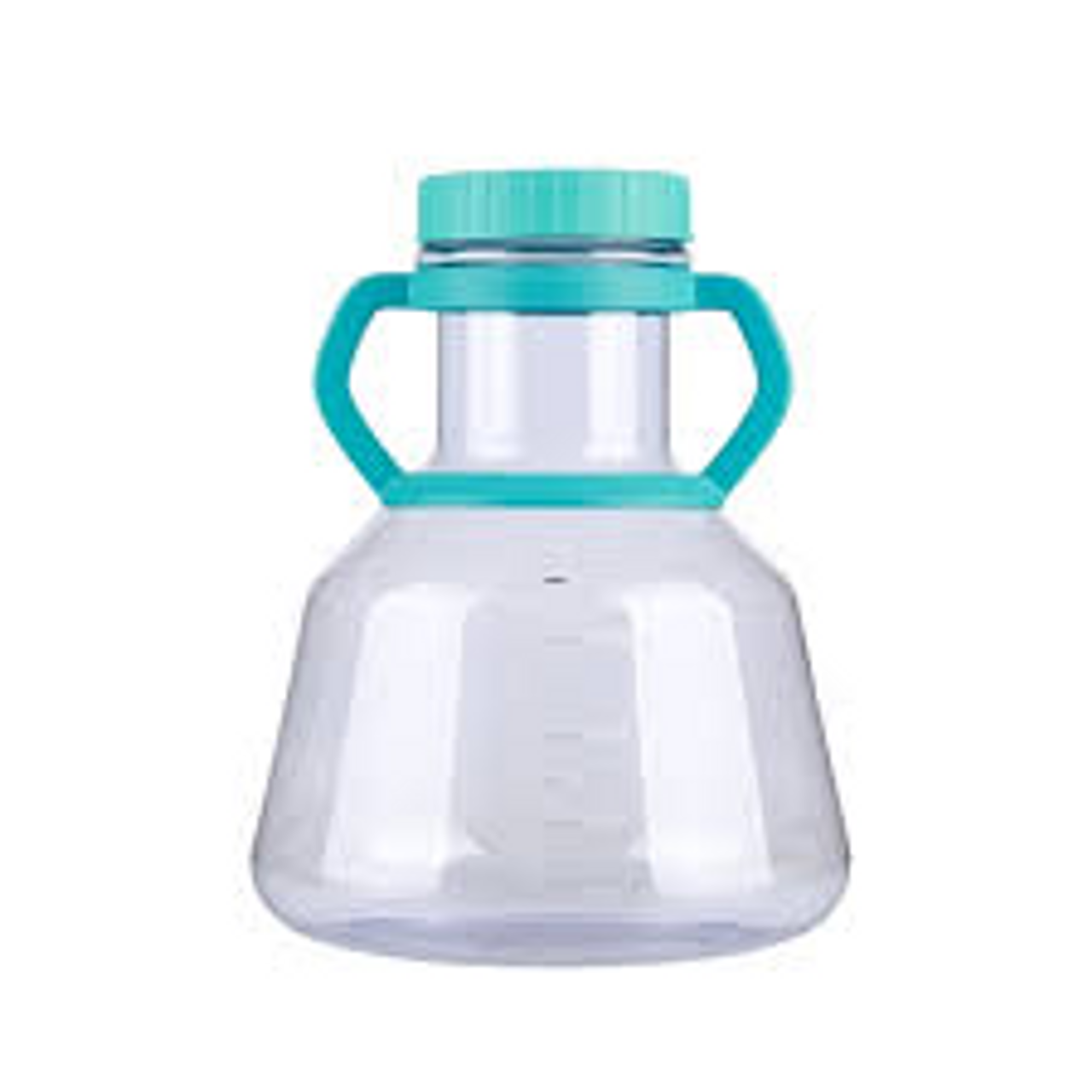 5L PC High Efficient Erlenmeyer Flasks, with Baffles, Seal Cap, Sterile, 1/pk, 4/cs