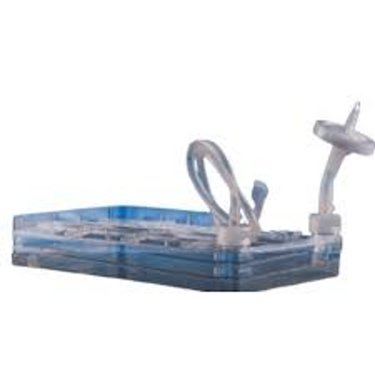 1 Chamber BioFactory with Filter and Transfer Cap,TPE Tube (80cm 1/4" ID 3/8" OD) , Heat seal ,Vent Filter (0.22 μm  20cm²), Sterile, 1/pk, 2/cs