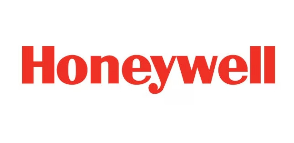 Red Honeywell corporate logo on a white background.