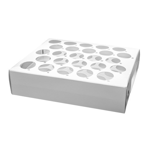 Cardboard Racks for 50 mL Centrifuge Tubes, White, 250/cs