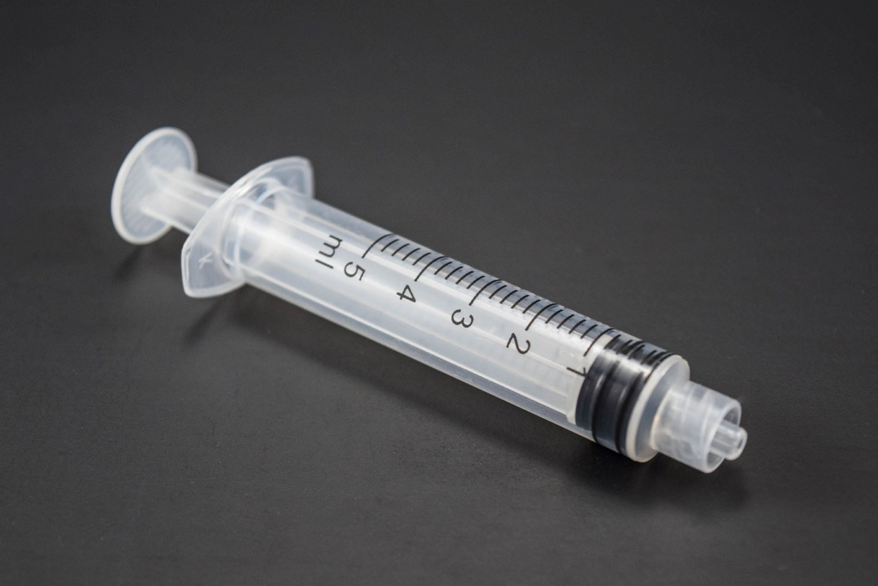 FilterMAX Disposable HPLC Syringes, 5ml, Luer Lock	, 1000/cs (10 packs of 100)
