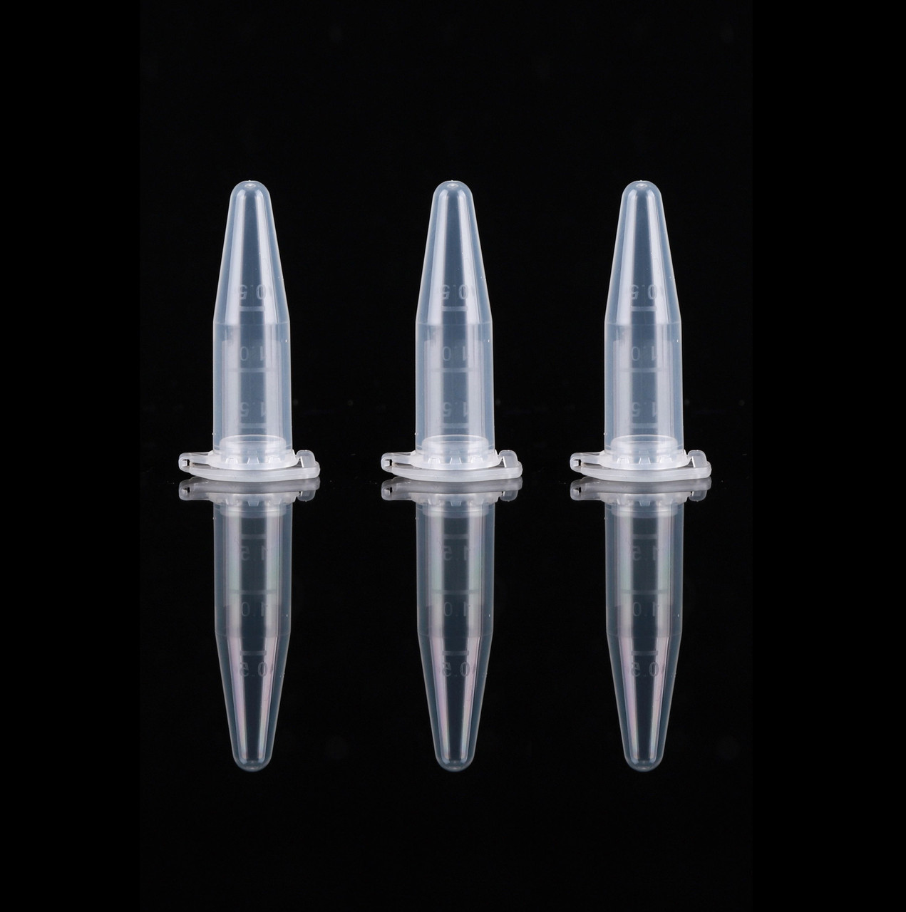 1.5ml Microcentrifuge Tube, Clear, Sterile, Conical, Lock Cap, 400/pk, 4000/cs