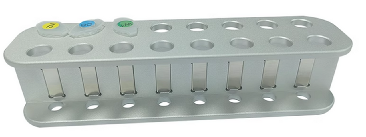 16-hole Magnetic Rack For 0.5ml, 1.5ml and 2.0ml centrifuge tubes