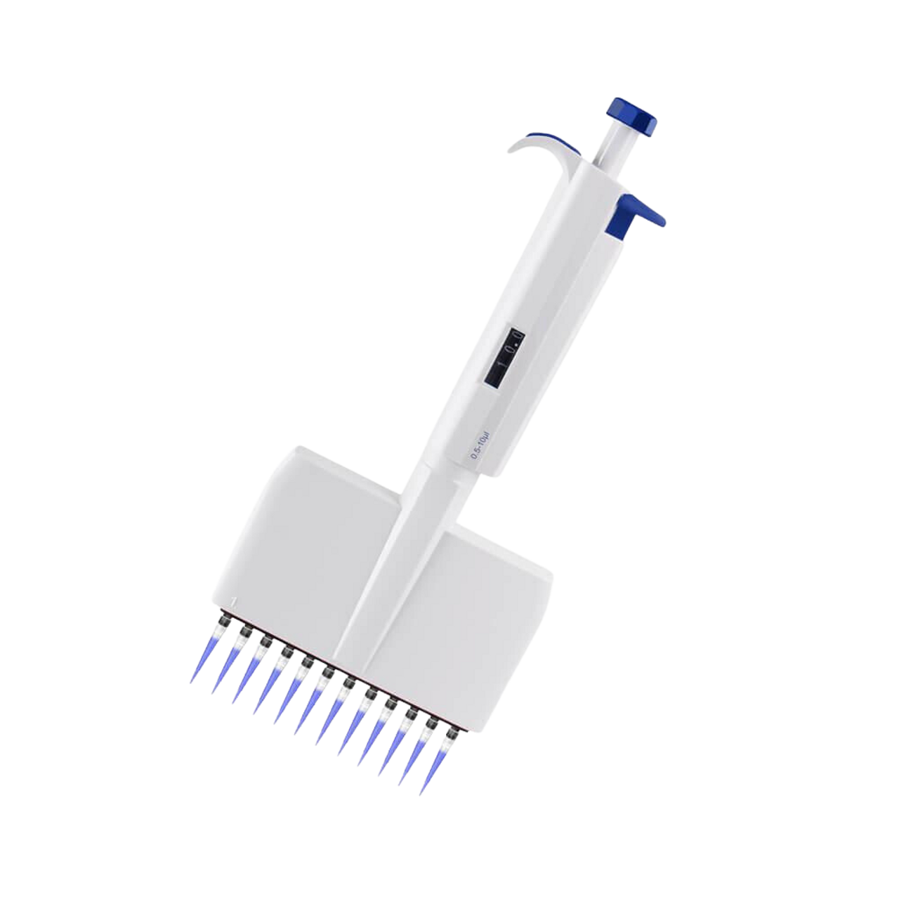 12-Channel Pipette, Adjustable Volume, 0.5-10uL 12-Channel Pipette, Adjustable Volume, 0.5-10uL