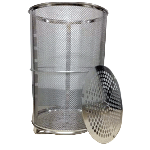 Yamato 241095 Mesh Basket with 1 Adjustable Stainless Steel Perforated Plate for SM/SN/SE300 Sterilizers
